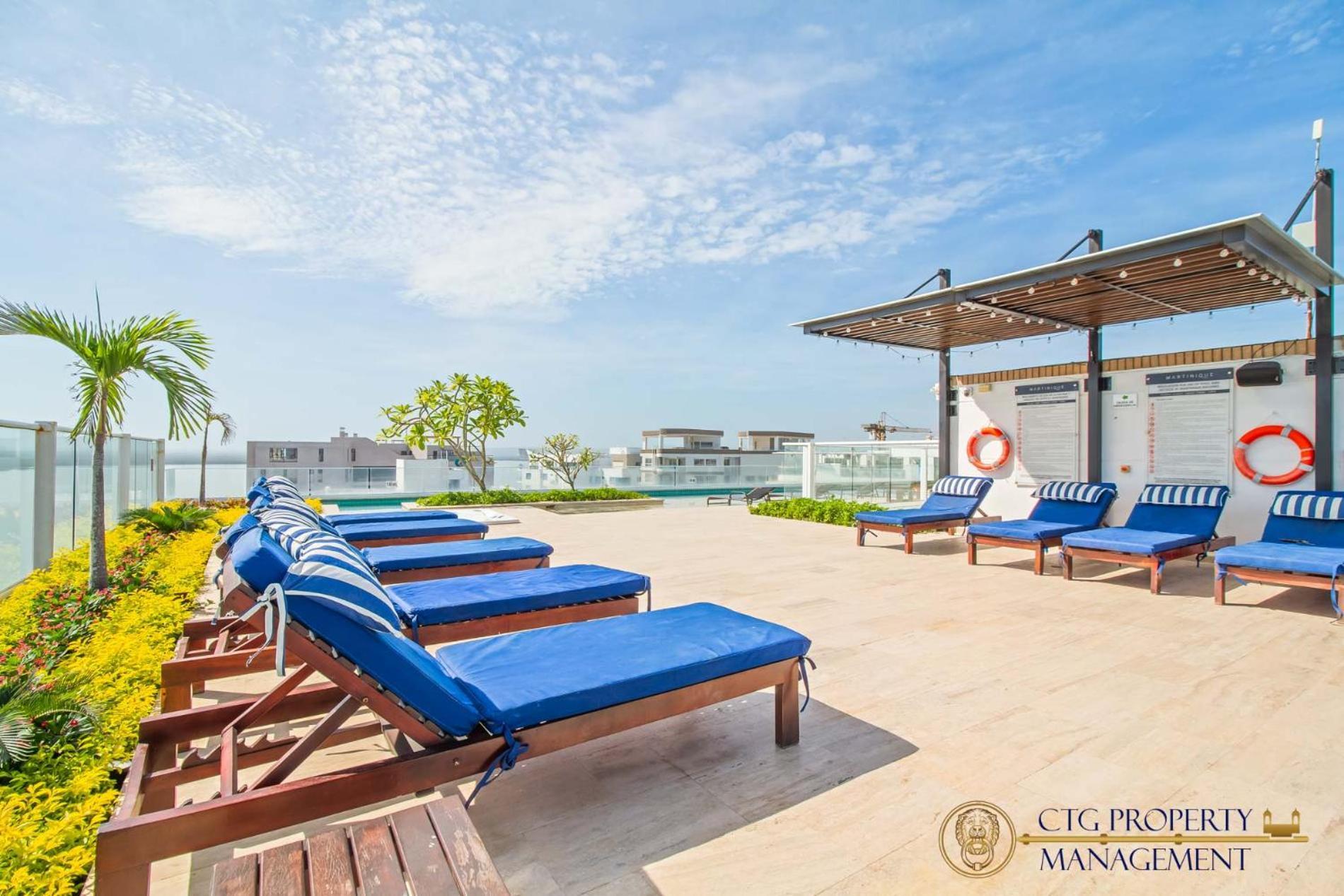 Martinique Cartagena - Apartamentos A Corta Caminata De Playa Azul Exterior photo